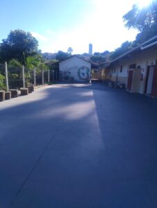 Concretagem de estacionamento