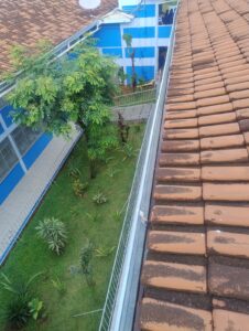 Limpeza de calha depois